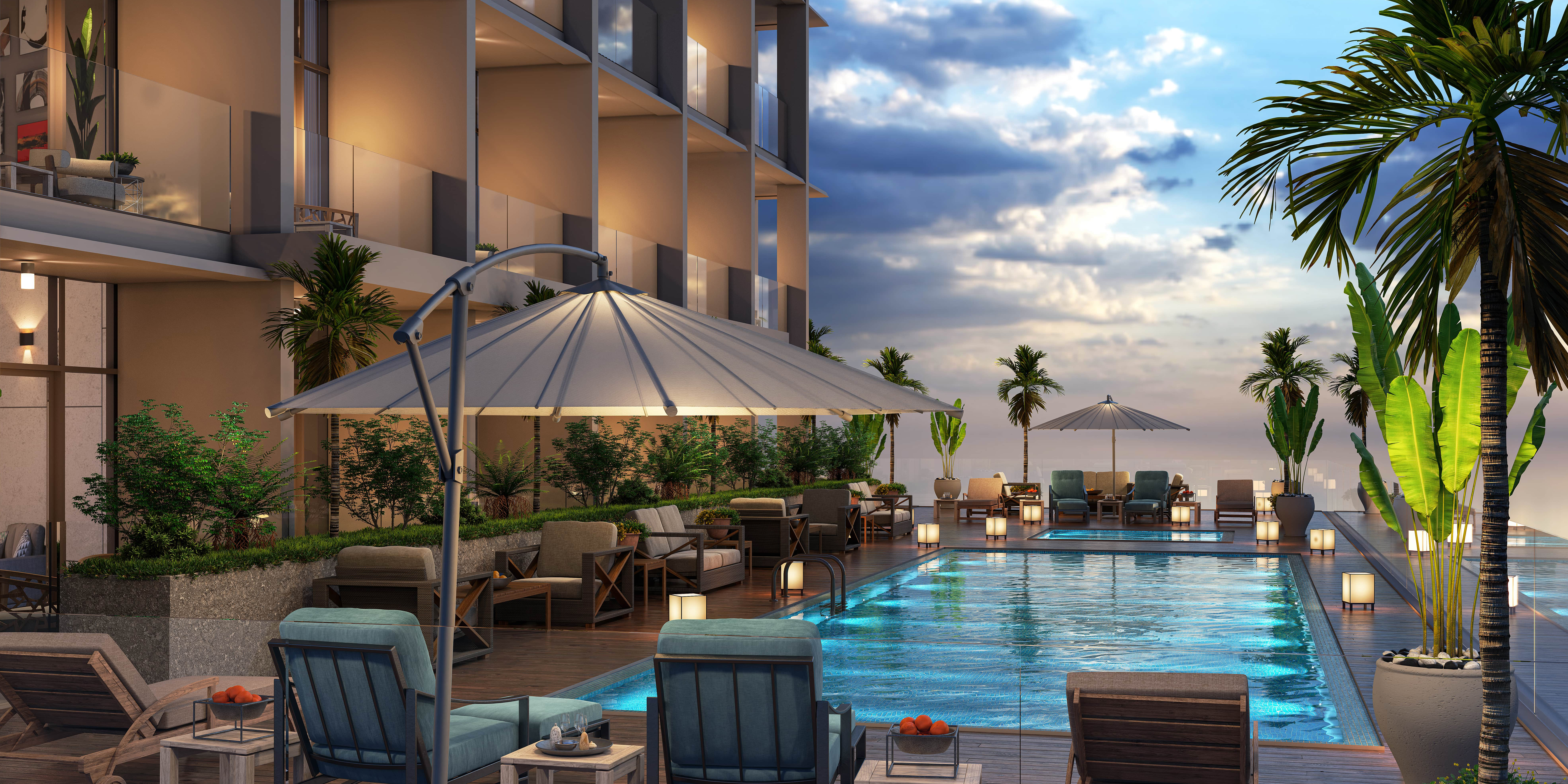 Hyde Walk – façade and balconies