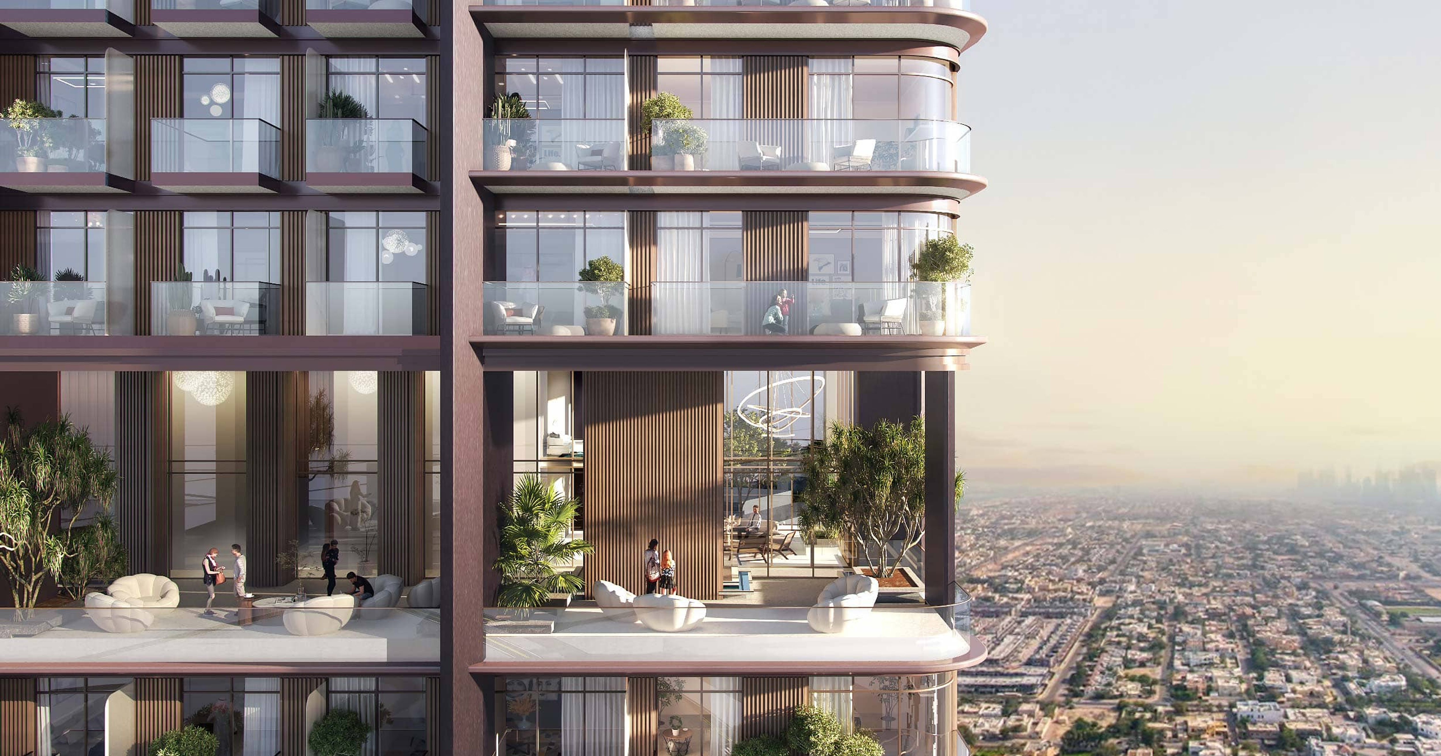 Ceiling and bulkhead works in LUXOR apartments